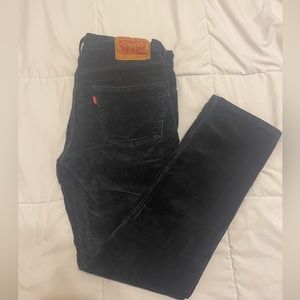 Levi Strauss 511 Men’s Dark Blue Corduroy Pants
